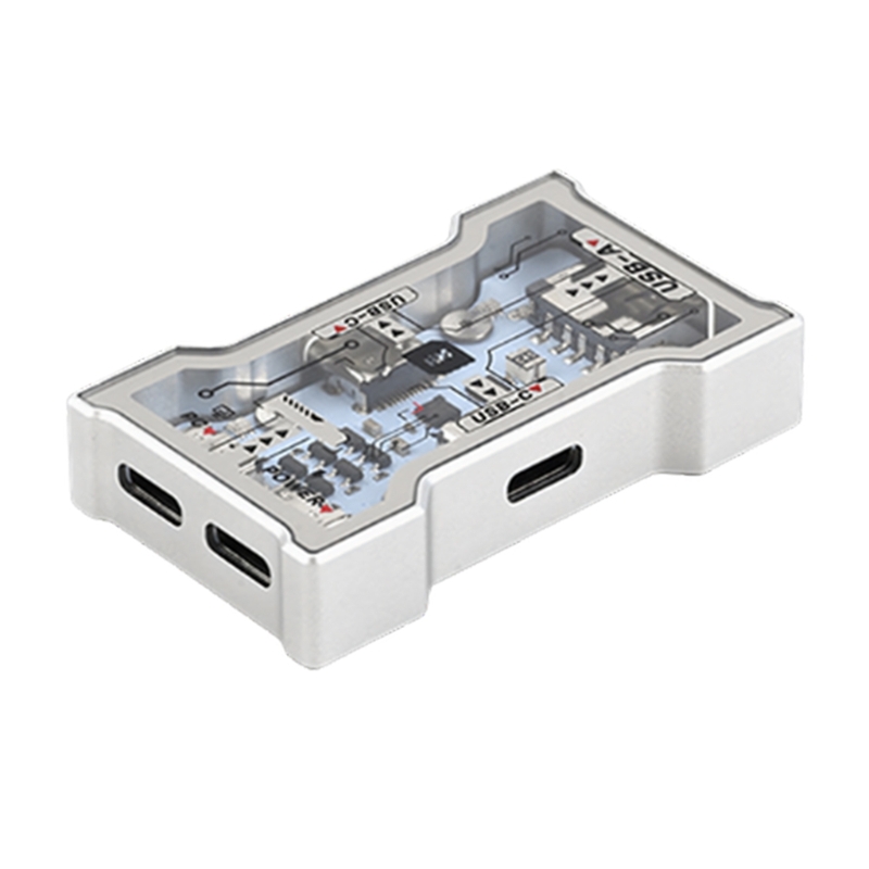 Gaming Keyboard Splitter - A2BA Multifunctional USB Hub Type C