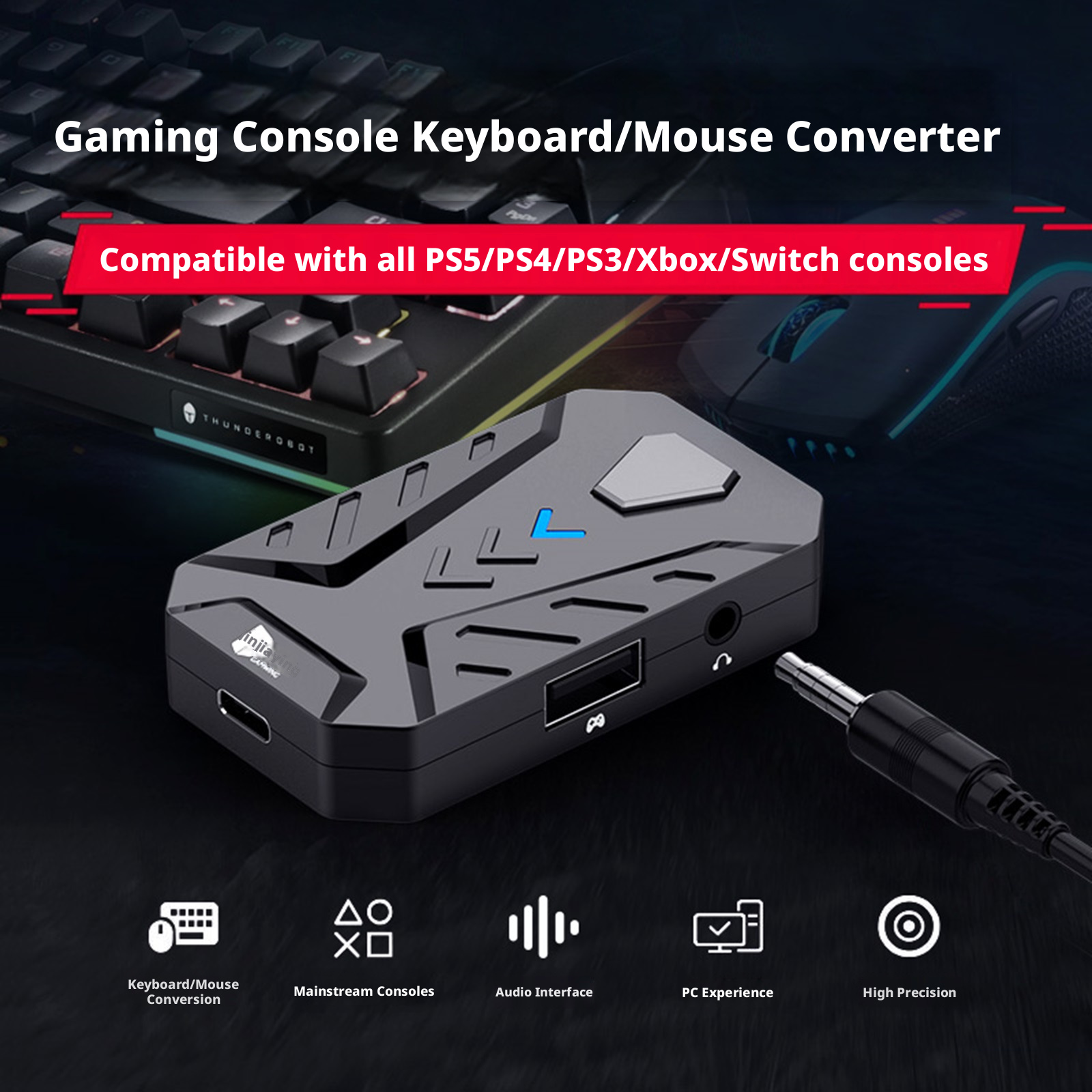 Gaming Keyboard And Mouse Converter For Mobile - Master Pro Gaming Keyboard and Mouse