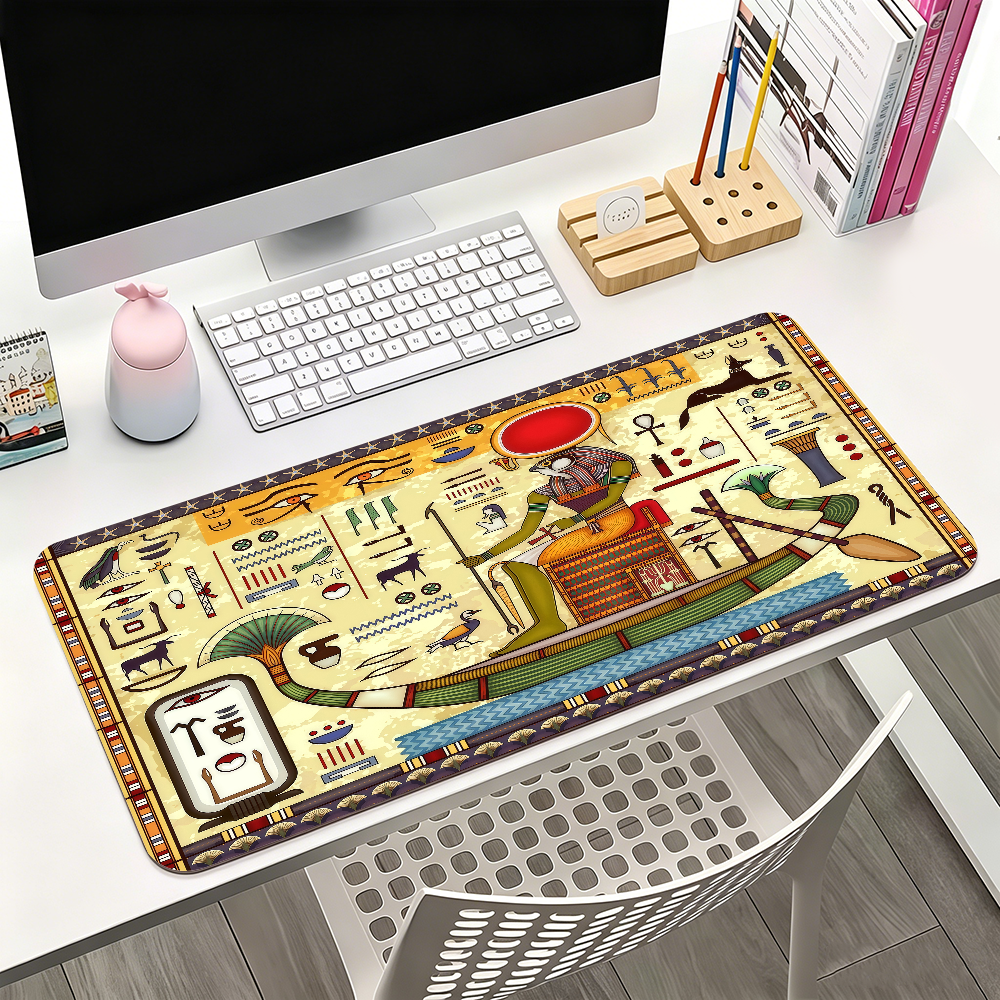 Gaming Keyboard Egypt - Ancient Egypt Hieroglyph Mouse Pad For