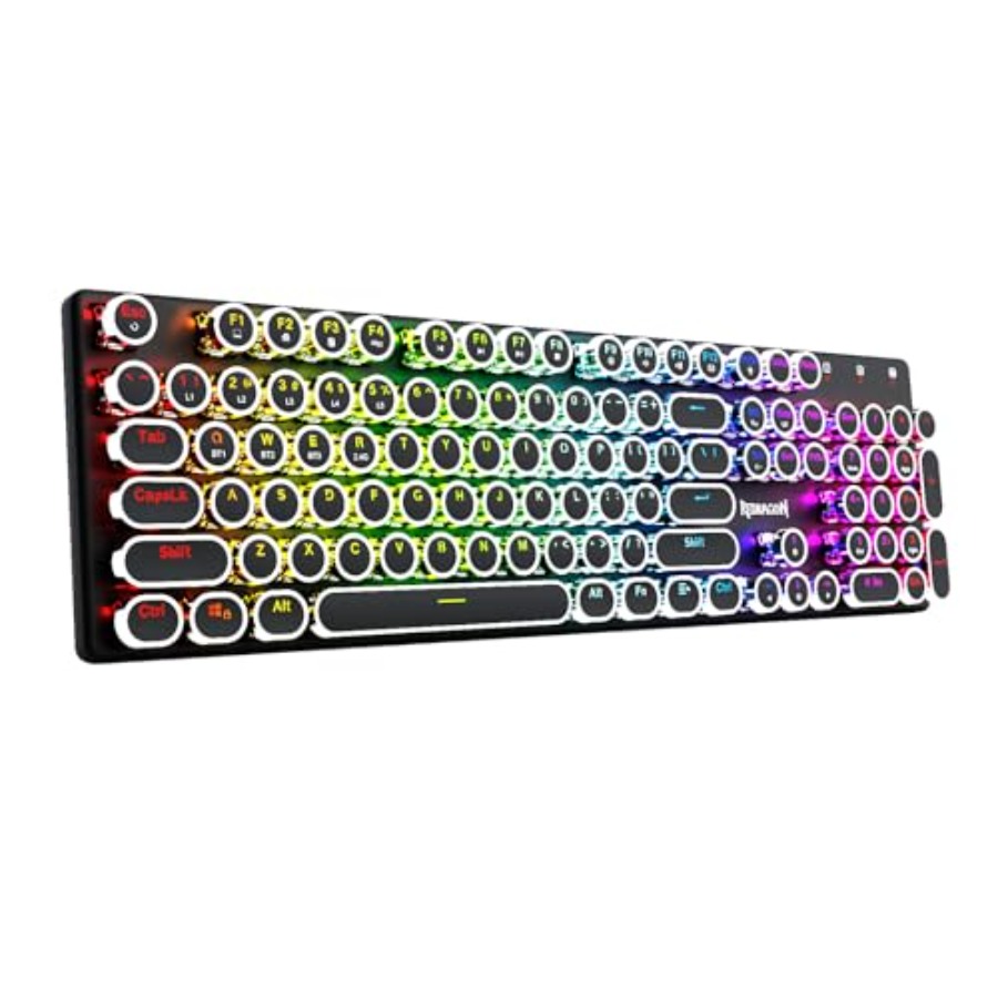 Keyboard Gaming Blue Switch - K710 Wireless Typewriter Style Mechanical Gaming