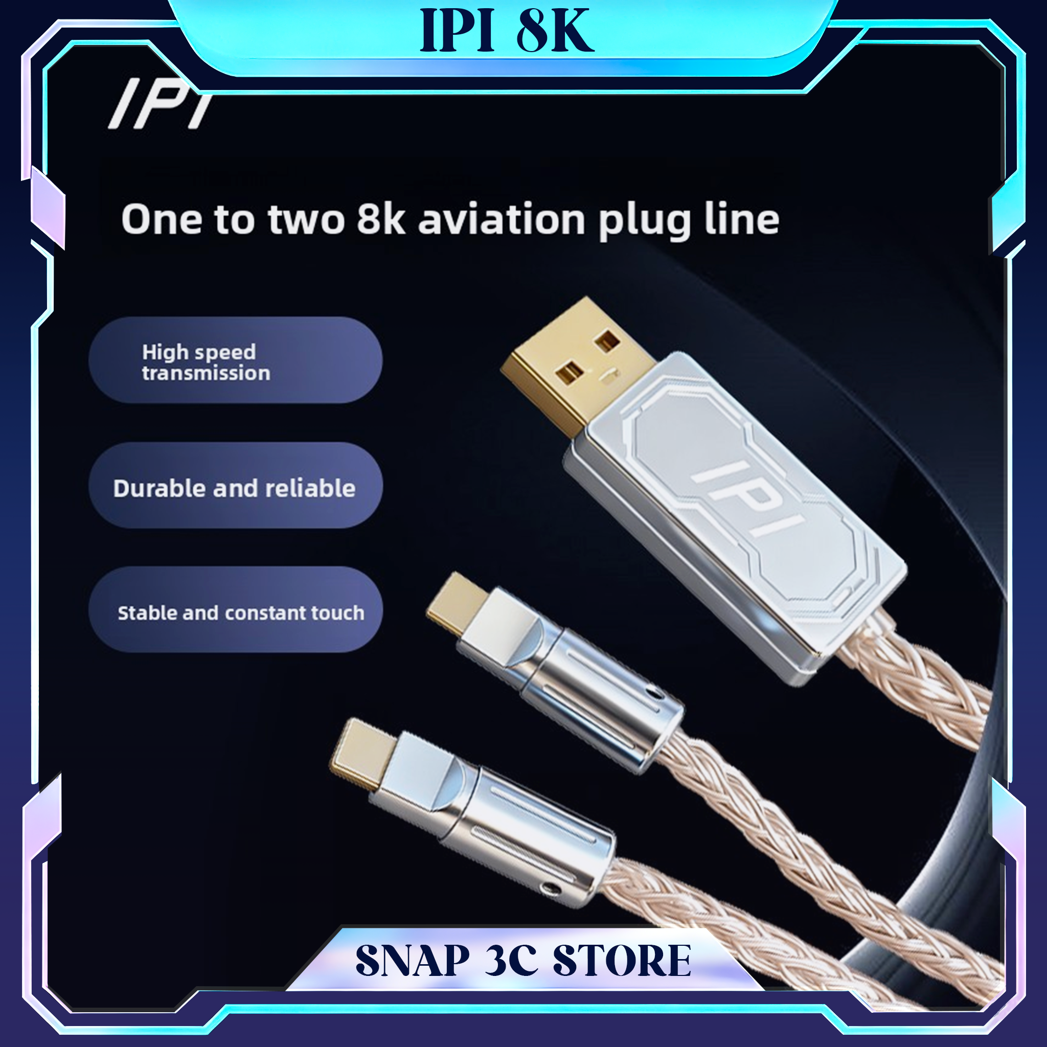 IPI Aviator Cable 1-to-2 Split - Gaming Keyboard Splitter review and price