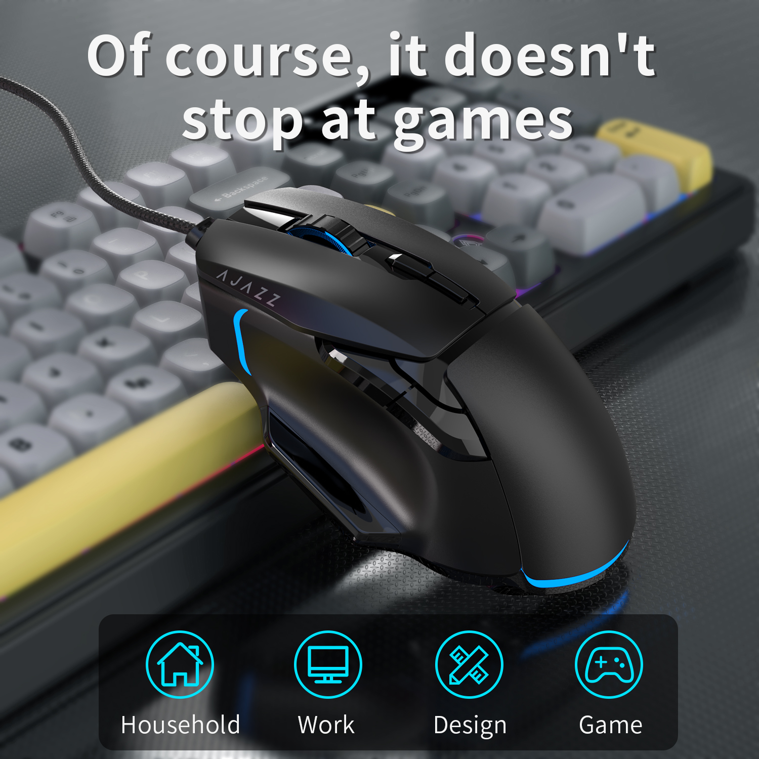 AJAZZ AT120 Bundle: Gaming Key - Keyboard Mouse Bundle Gaming review and price