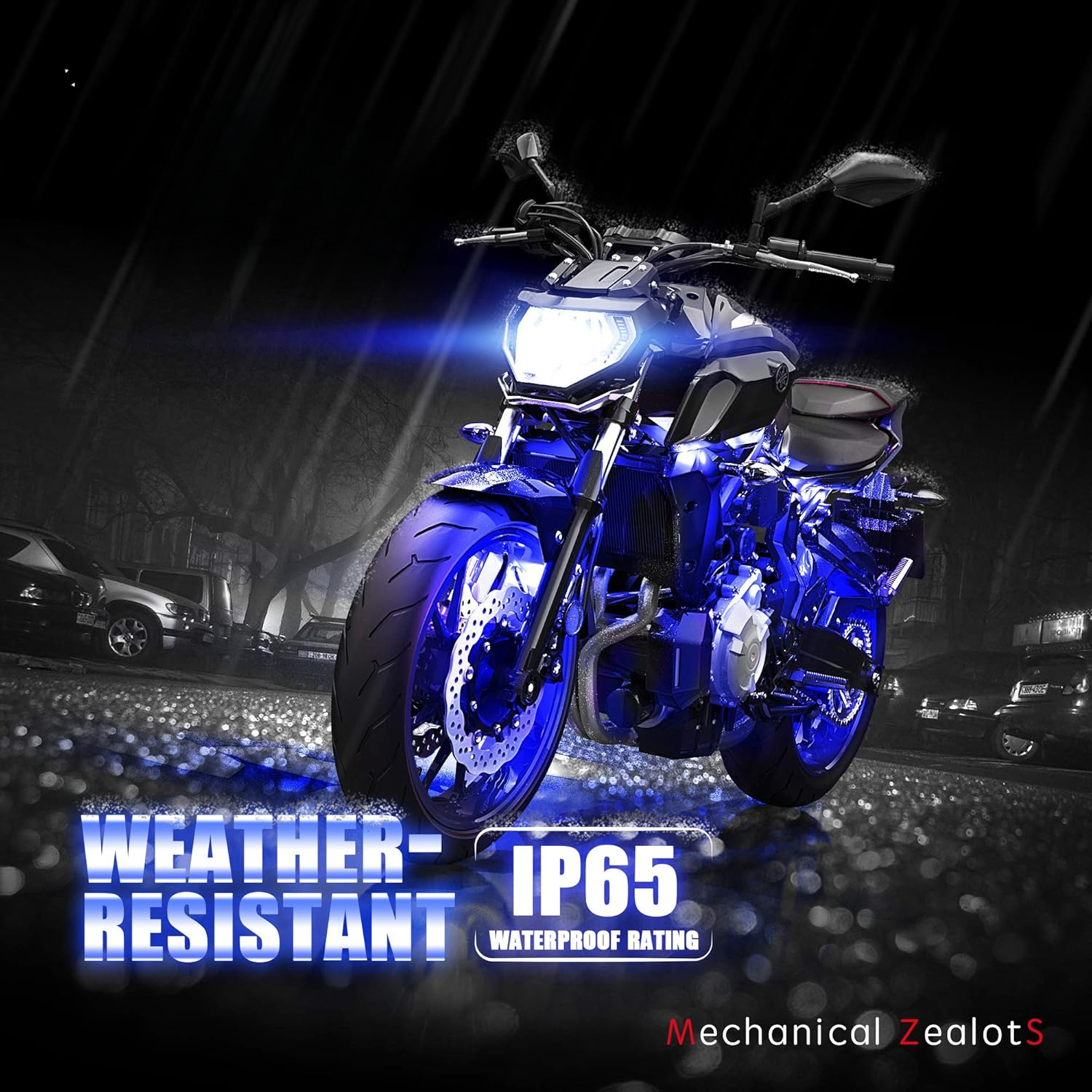 8Pcs Motorcycle LED Light Kit, - Rgb Underglow Strip review and price