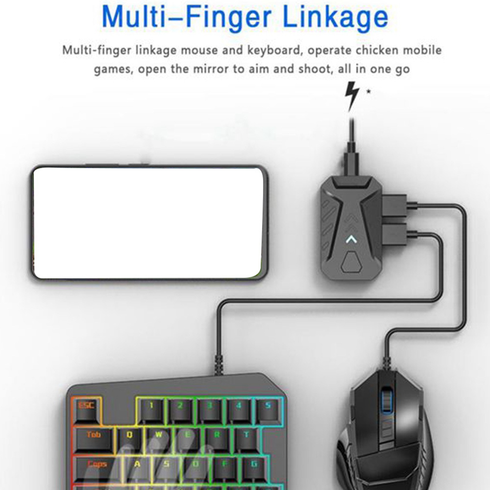 N15R-Portable Mobile Gaming Ke - Gaming Keyboard And Mouse Converter For Mobile review and price