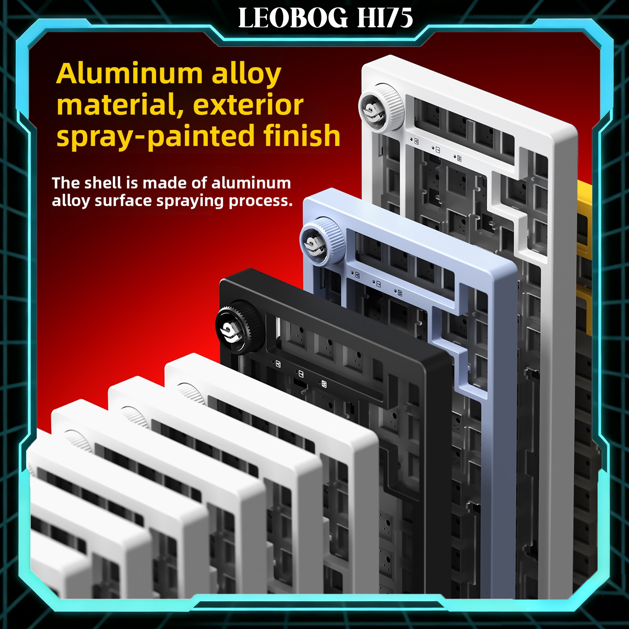 LEOBOG Hi75 CNC Aluminum Kit M - Gaming Keyboard Thocky review and price