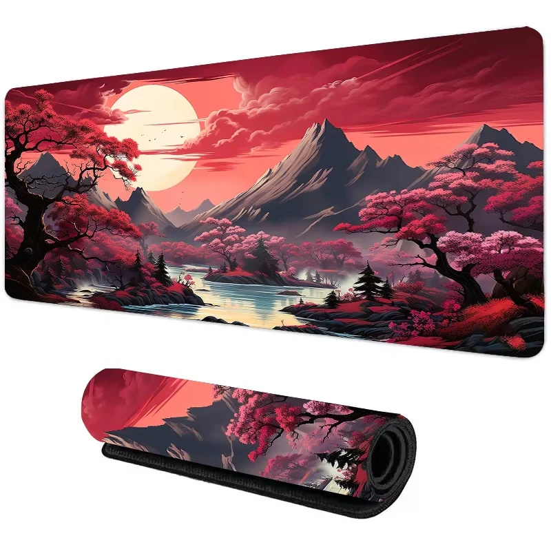 Sunset Mountain View Silicone  - Gaming Keyboard Mouse review and price