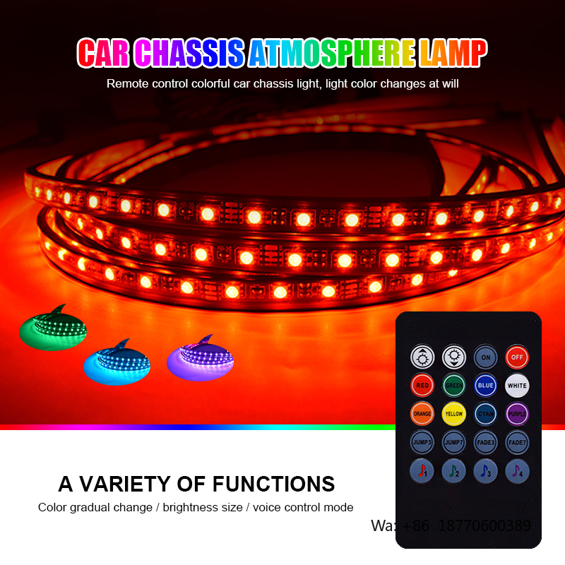 12V LED Car Chassis Flexible S - Rgb Underglow Strip review and price