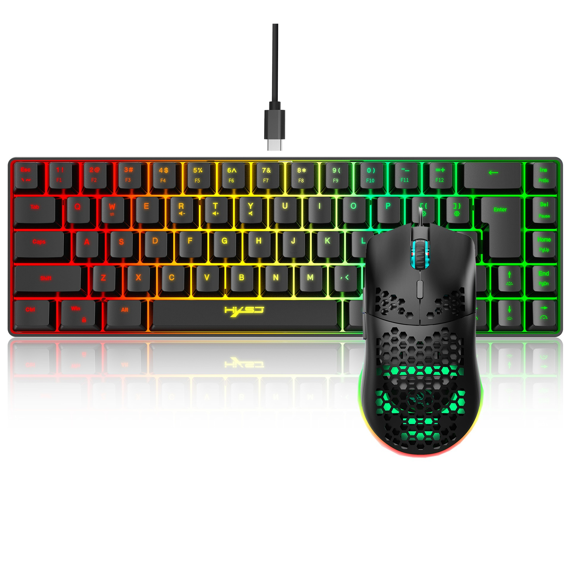 Keyboard and mouse 68key wired - Keyboard Mouse Bundle Gaming review and price