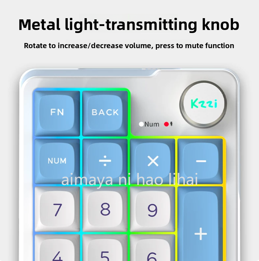 Kzzi K20 Mini Keypad Three Mod - Gaming Keyboard Bluetooth review and price