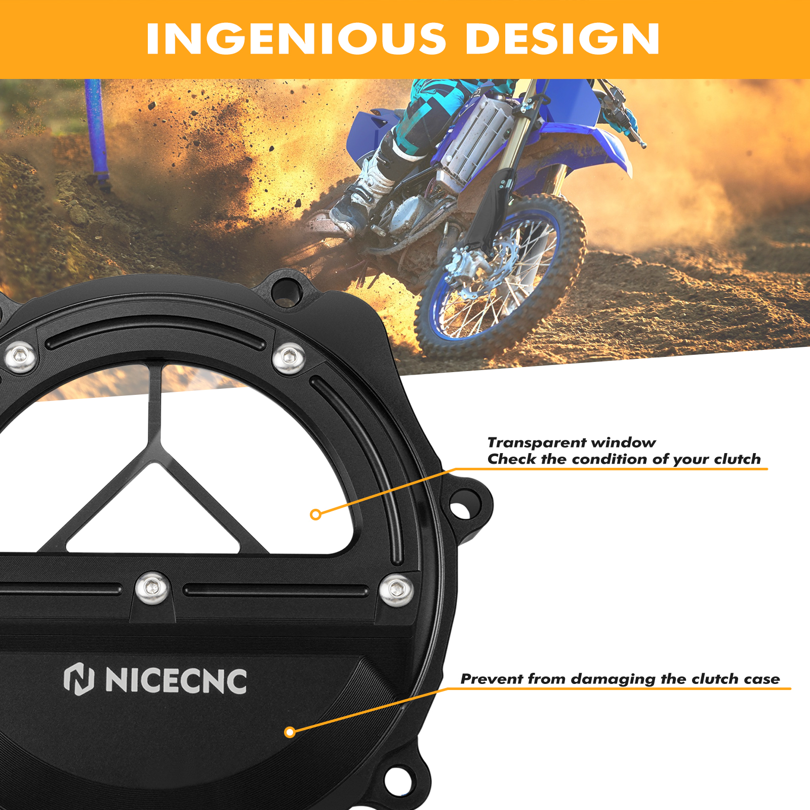 NICECNC For Yamaha YZ85 YZ 85  - Aluminum Case 65 review and price
