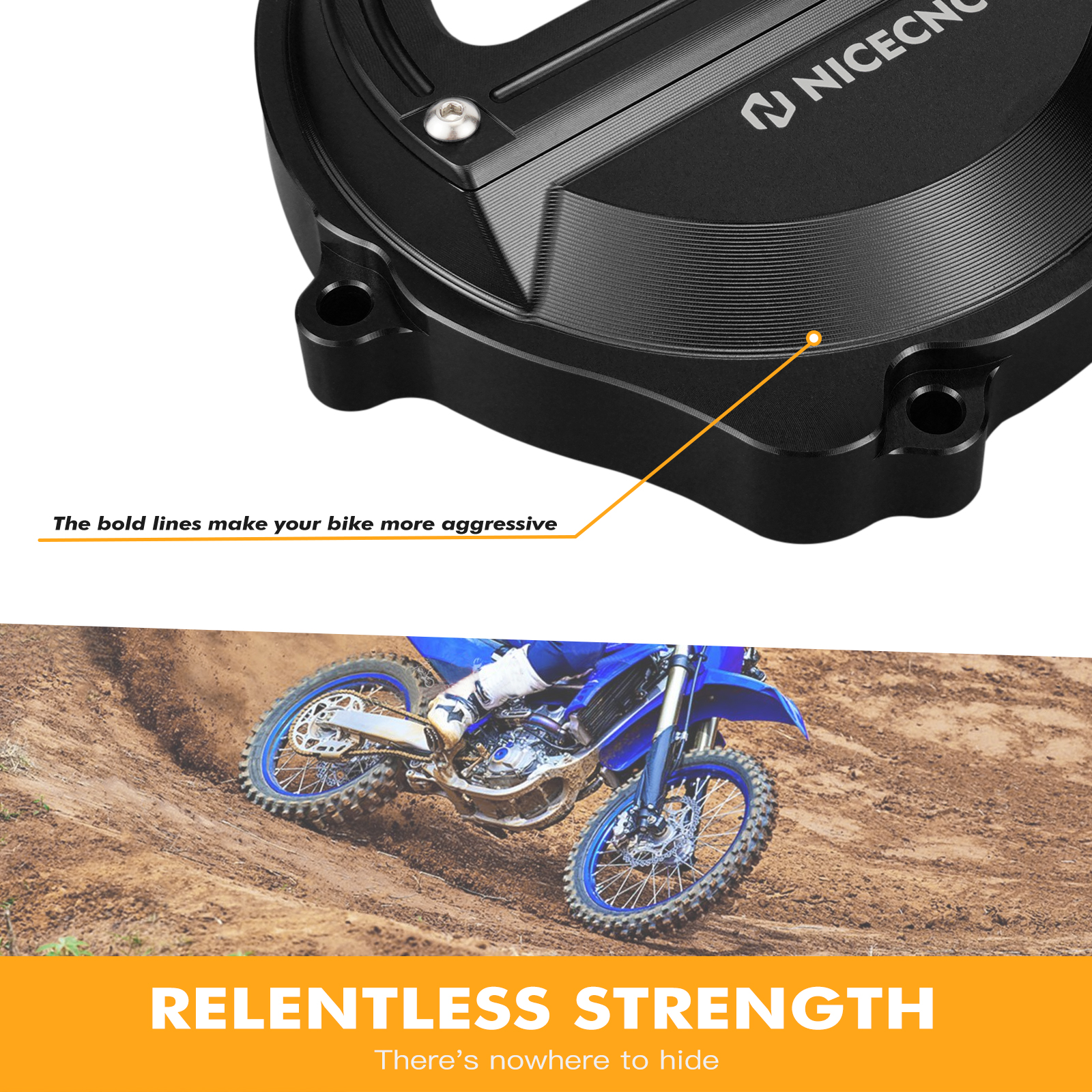 NICECNC For Yamaha YZ85 YZ 85  - Aluminum Case 65 review and price