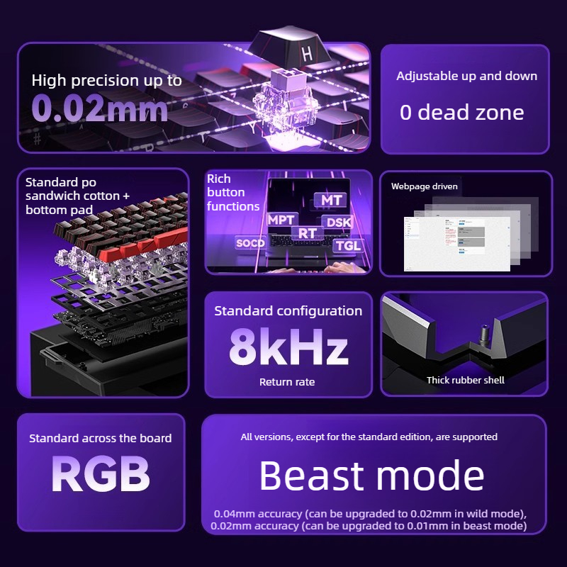 AULA WiN60/68HE teclado magnet - Gaming Keyboard Blue Switches review and price