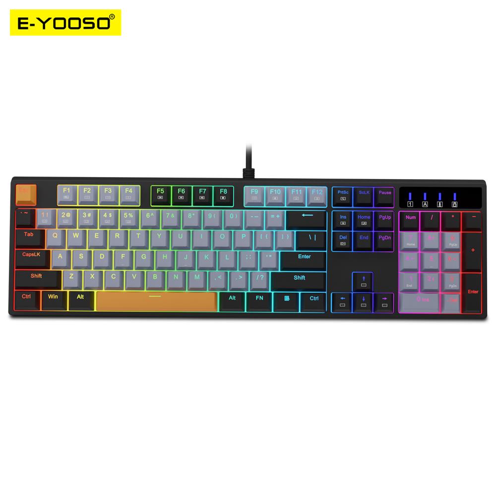 E-YOOSO Z14 RGB USB Mechanical - Gaming Keyboard E Yooso review and price