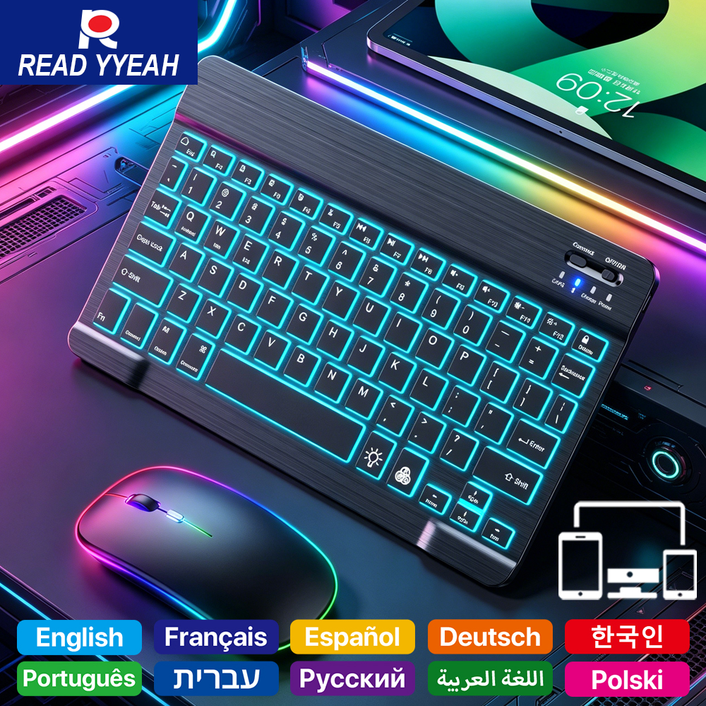READ YYEAH RGB Backlit Bluetoo - Gaming Keyboard Bluetooth review and price