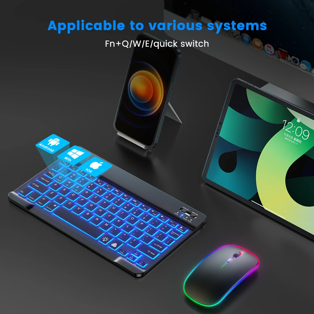 READ YYEAH RGB Backlit Bluetoo - Gaming Keyboard Bluetooth review and price