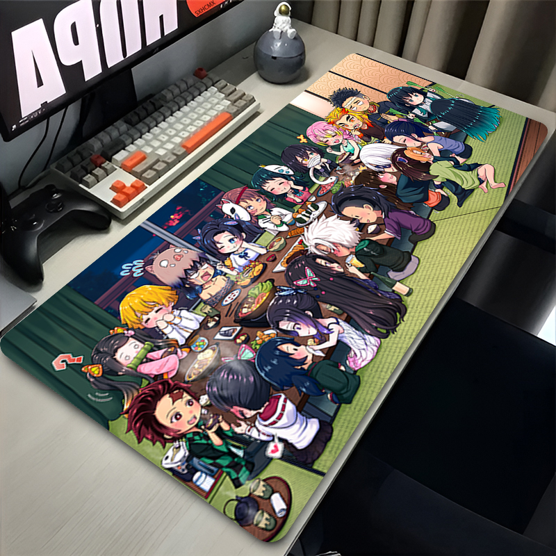 Mousepad Anime D-demon Slayer  - Gaming Keyboard Brands review and price