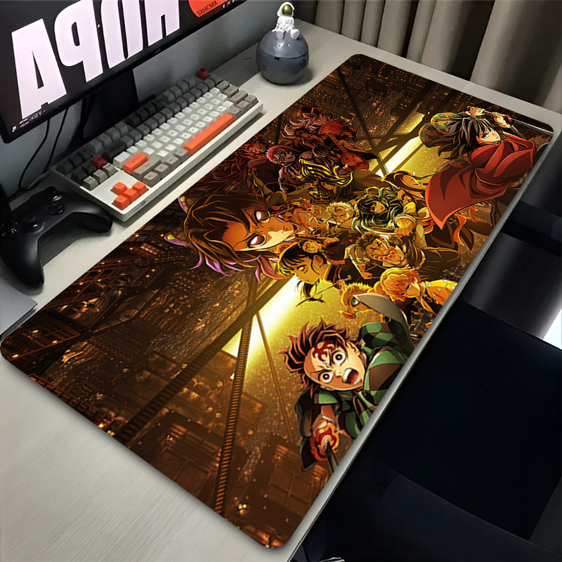 Mousepad Anime D-demon Slayer  - Gaming Keyboard Brands review and price
