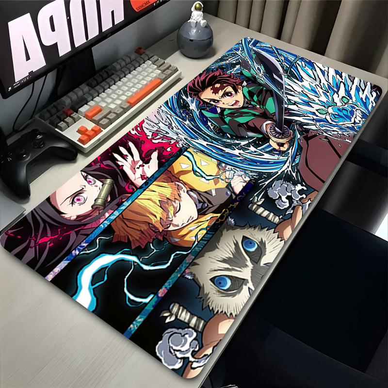 Mousepad Anime D-demon Slayer  - Gaming Keyboard Brands review and price