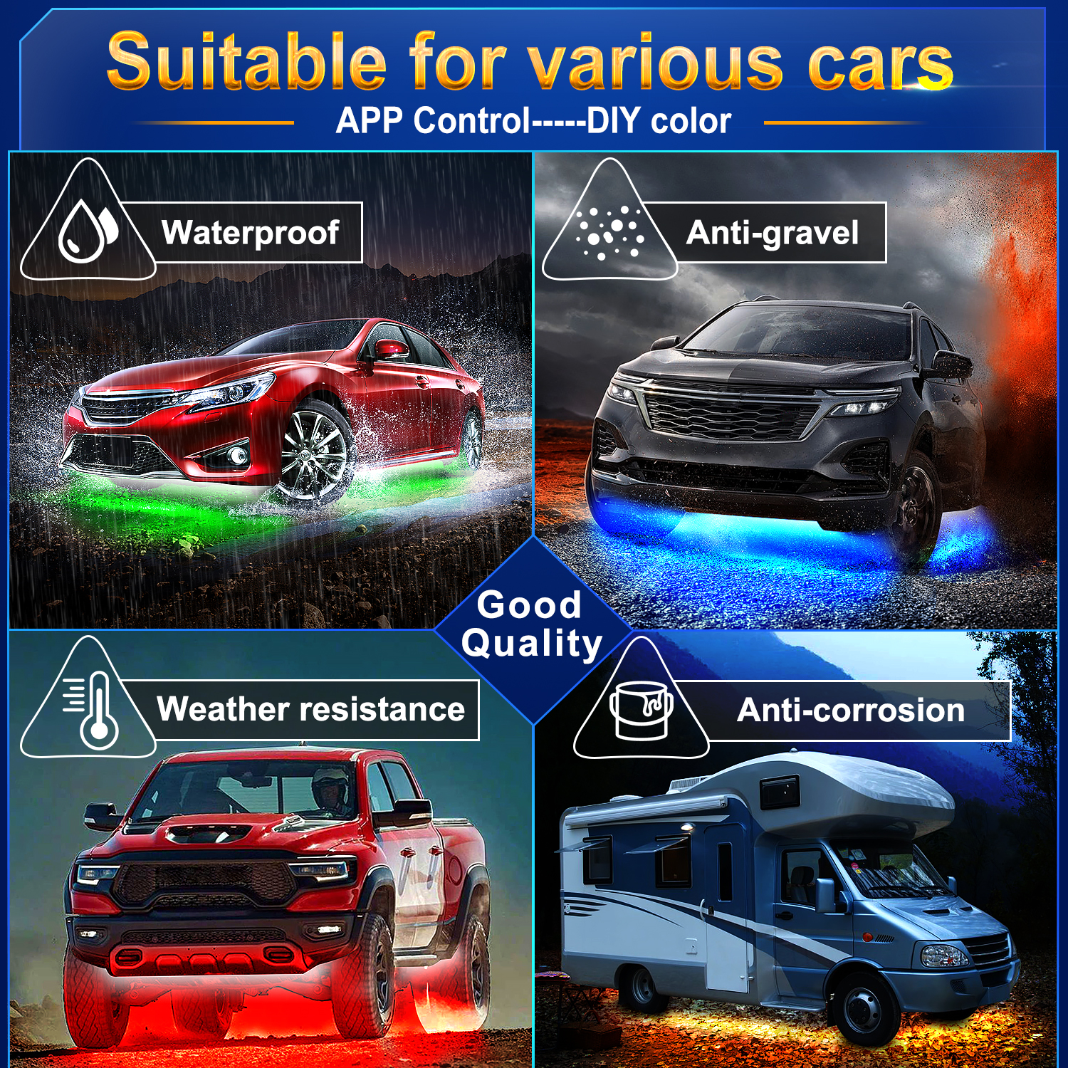 RGB Car Underglow Strip Lights - Rgb Underglow Strip review and price