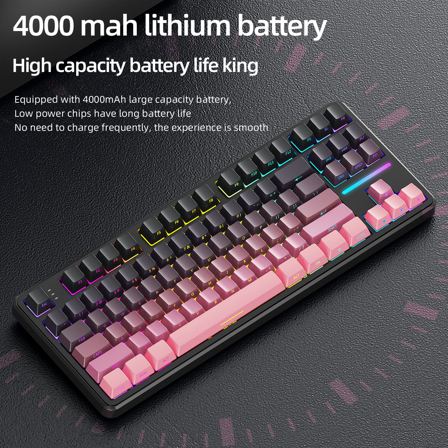 Attack Shark X87 Macro Drive G - Gaming Keyboard Bluetooth review and price