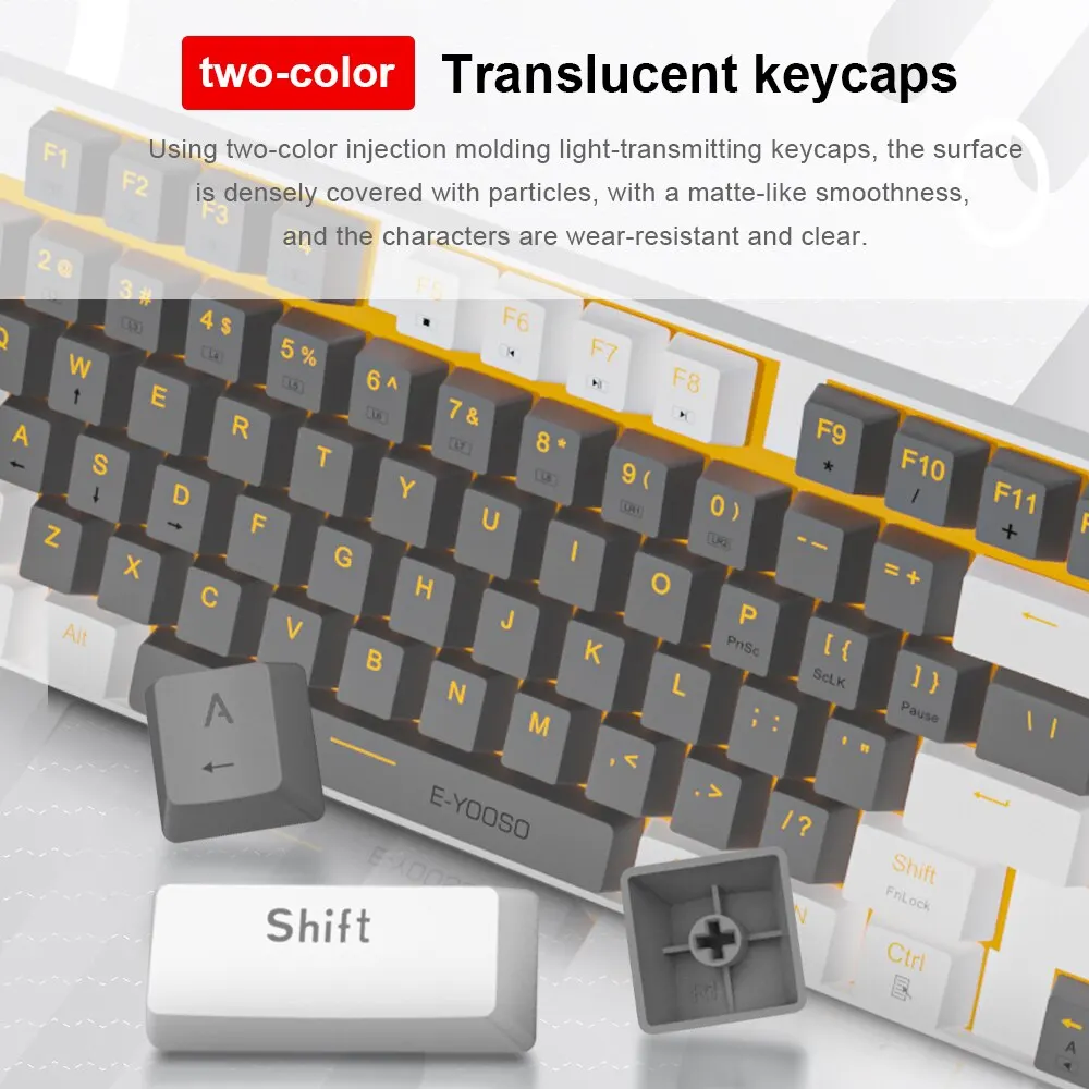 E-YOOSO Z13 USB Mechanical Gam - Gaming Keyboard E Yooso review and price