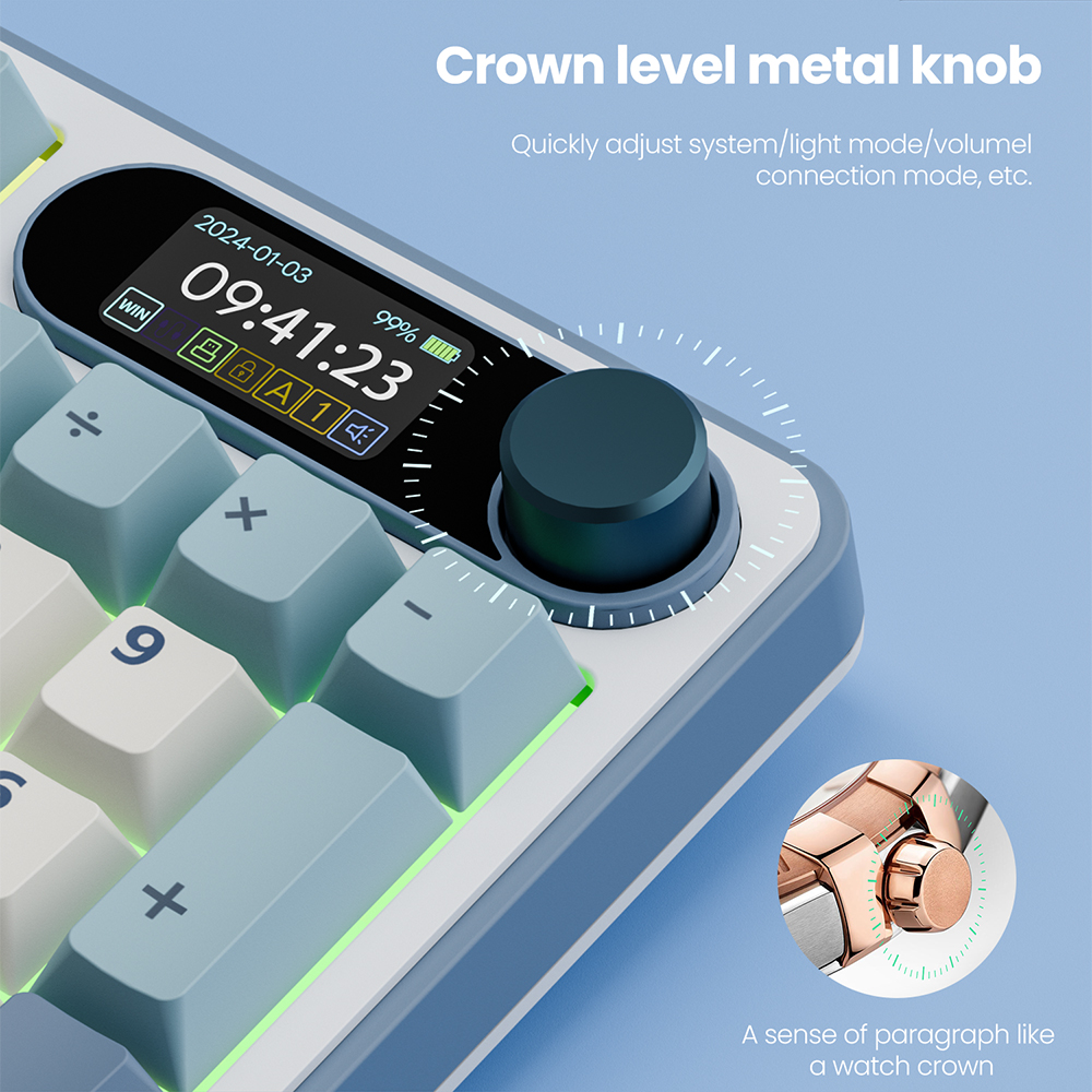 RK ROYAL KLUDGE S98 Mechanical - Gaming Keyboard Brand review and price