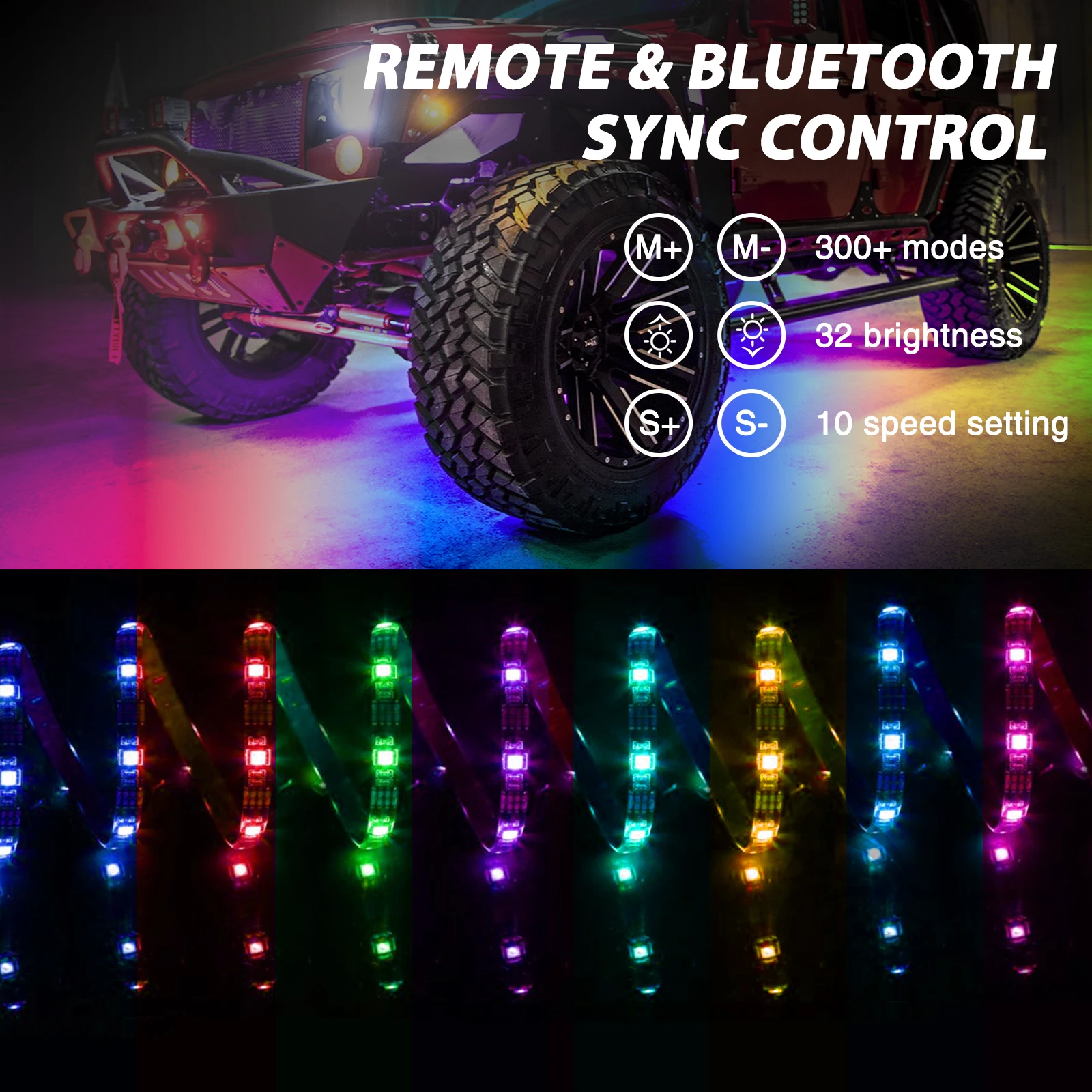 Car Flexible Underglow Strip L - Rgb Underglow Strip review and price