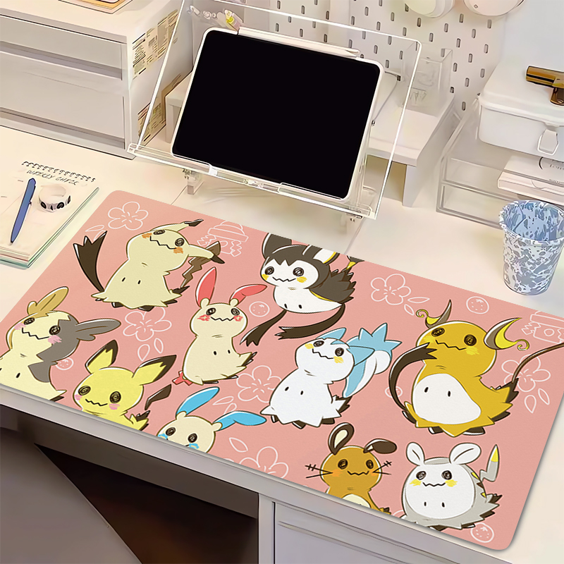 Natural Rubber Mouse Pad Pokem - Gaming Keyboard Brands review and price