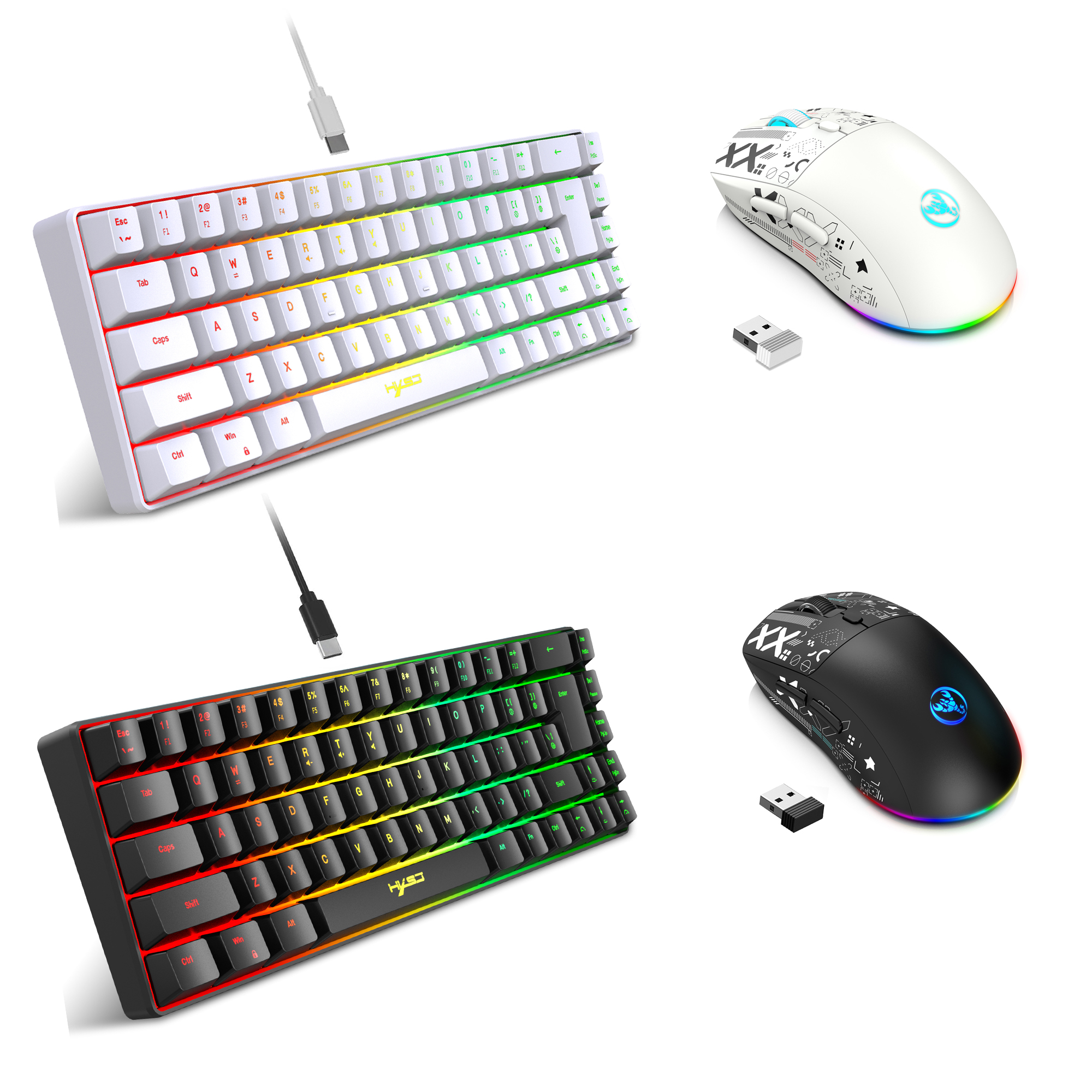 60% gaming Keyboard and mouse  - Keyboard Mouse Bundle Gaming review and price