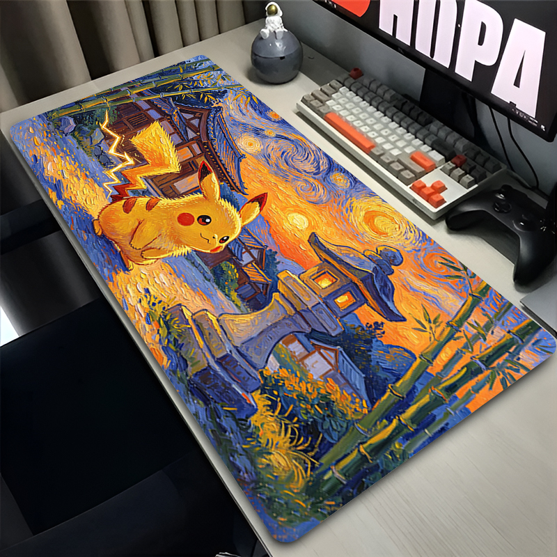 Mouse Pad Pokemon Pikachus Rub - Gaming Keyboard Brands review and price