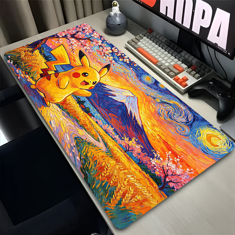 Mouse Pad Pokemon Pikachus Rub - Gaming Keyboard Brands review and price