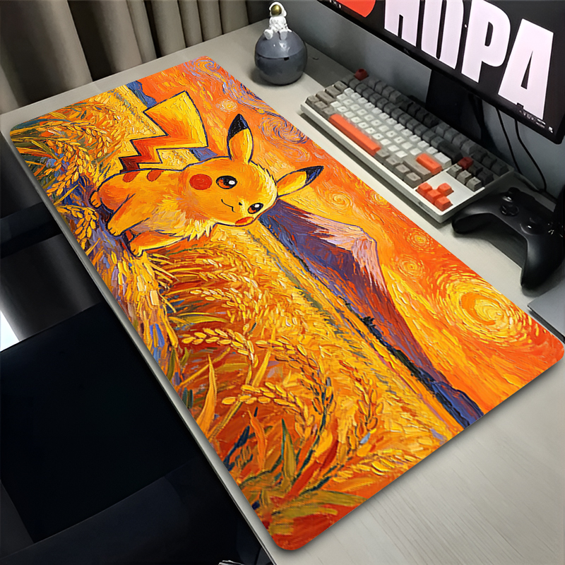 Mouse Pad Pokemon Pikachus Rub - Gaming Keyboard Brands review and price