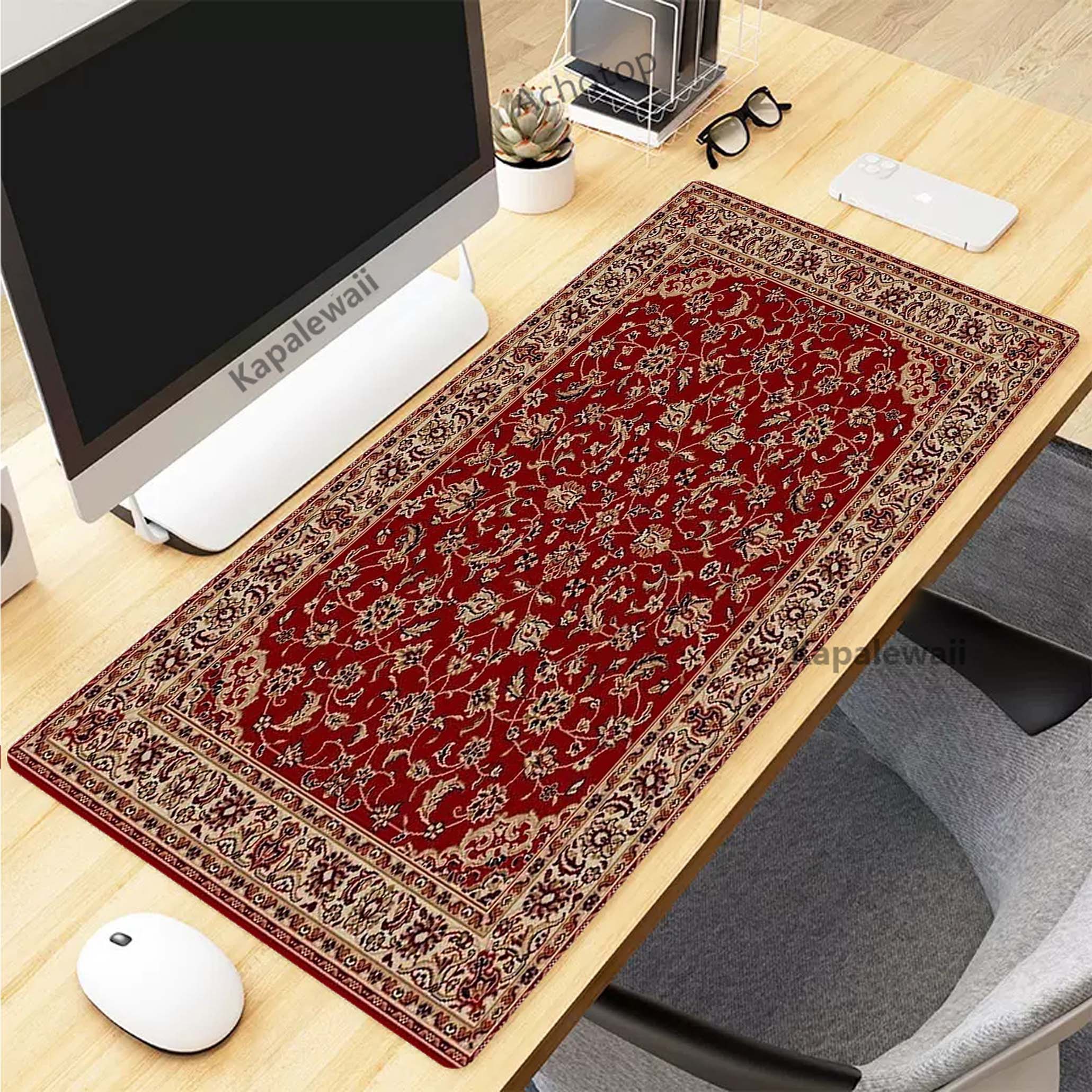 Retro Persian Carpet Mouse Pad - Keyboard Mouse Bundle Gaming review and price