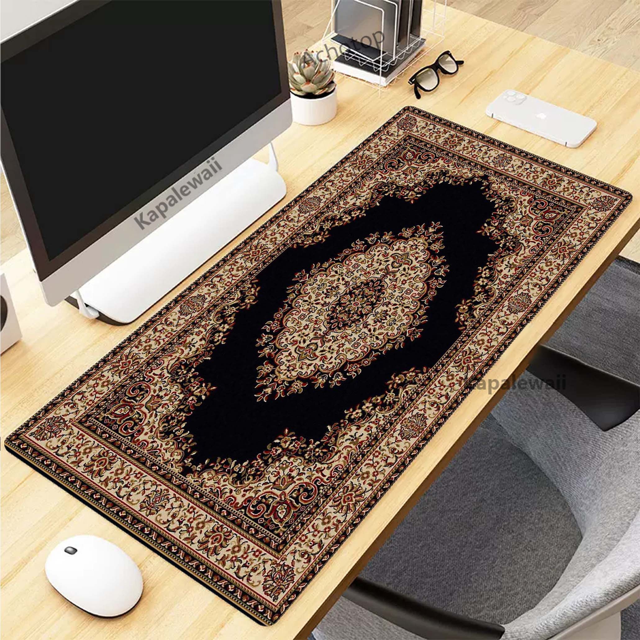 Retro Persian Carpet Mouse Pad - Keyboard Mouse Bundle Gaming review and price