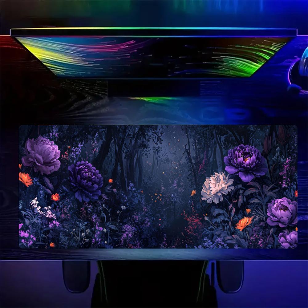 Mysterious Peony Pattern Desig - Gaming Keyboard Brand review and price