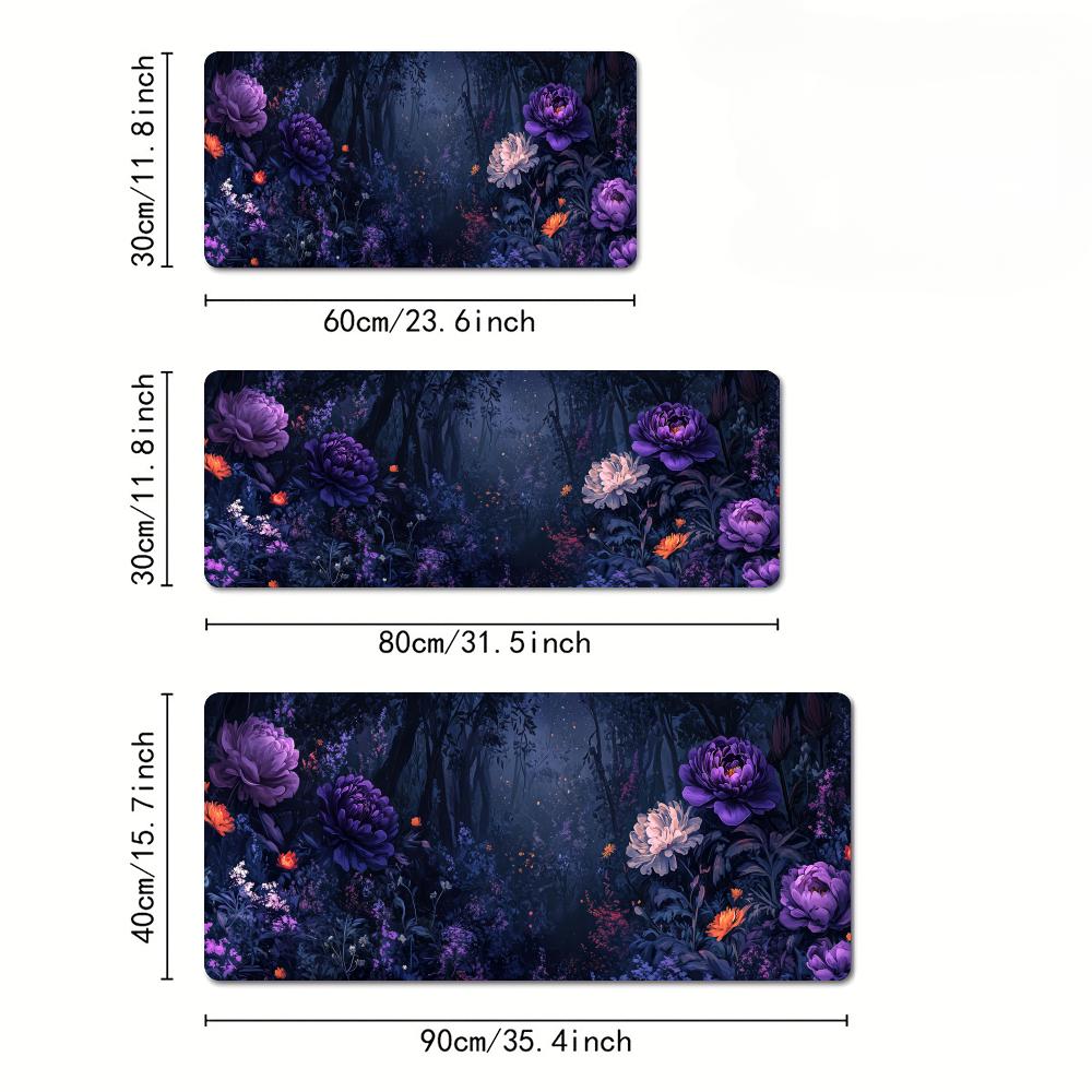 Mysterious Peony Pattern Desig - Gaming Keyboard Brand review and price
