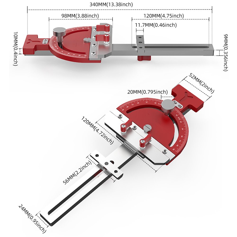 Multi-angle Guide Auxiliary Cl - Aluminum Case 65 review and price