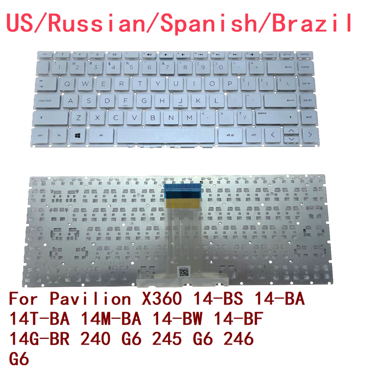 US RU SP BR Backlit Keyboard F - Gaming Keyboard E Yooso review and price