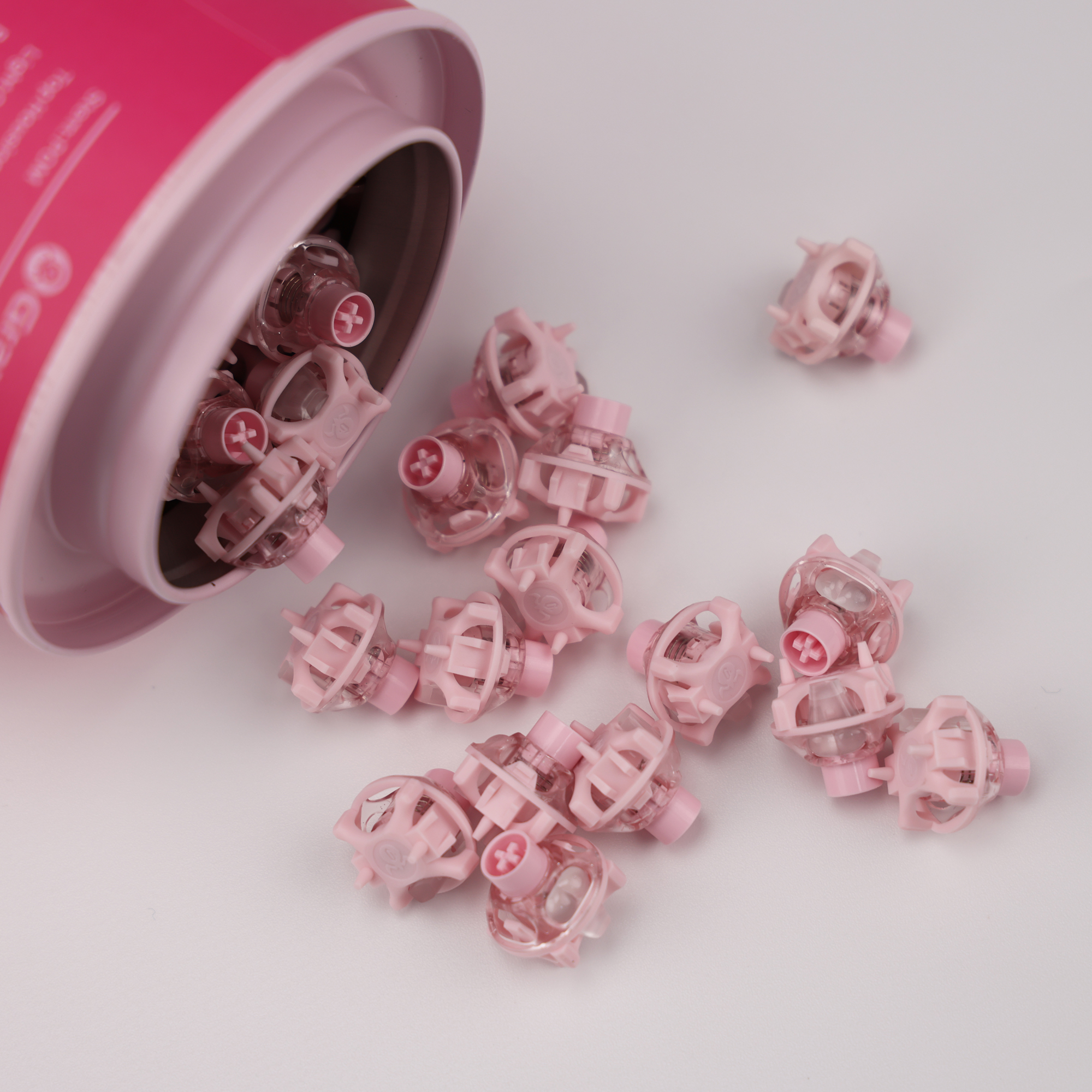 UFO Peach Pink Magnetic Switch - Gaming Keyboard Thocky review and price