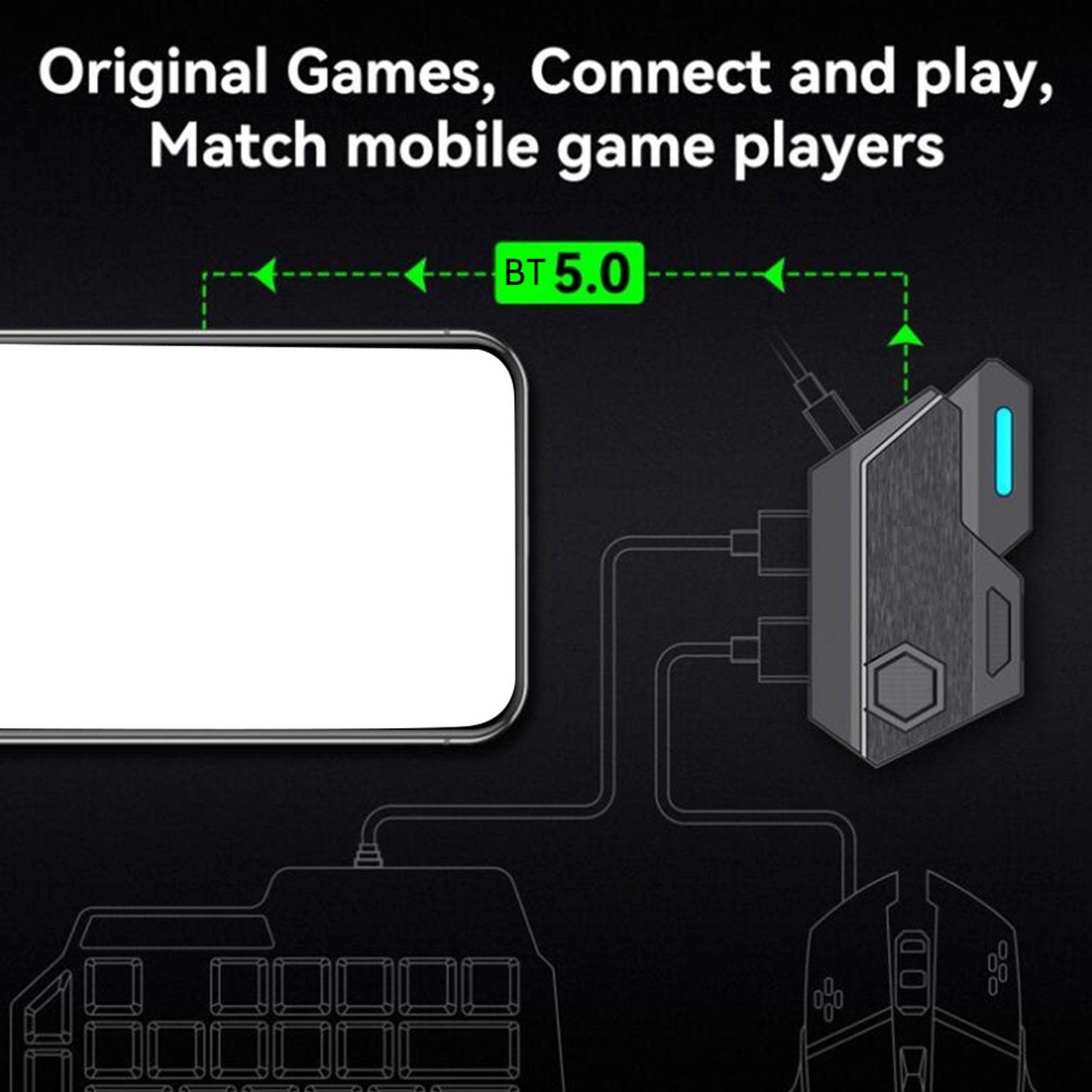 Reliable~ Gamepad Mobile For P - Gaming Keyboard And Mouse Converter For Mobile review and price