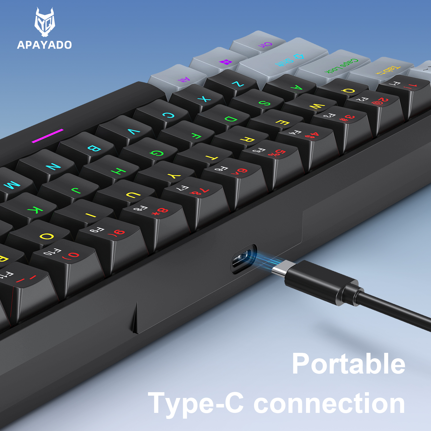 K61 Wired Mechanical Gaming Ke - Keyboard Gaming Blue Switch review and price