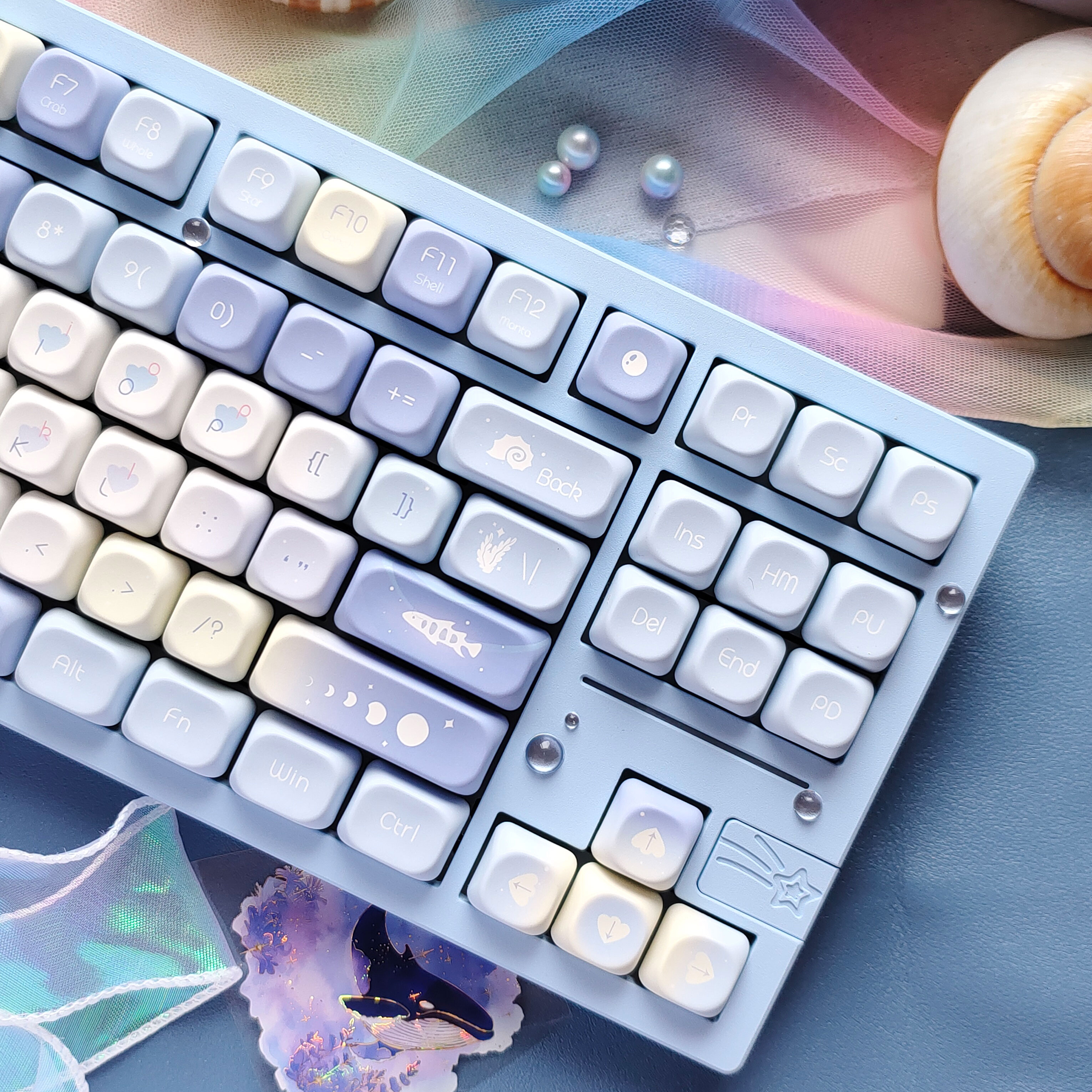 Five Sided Dye Sublimation Key - Keyboard Gaming Blue Switch review and price