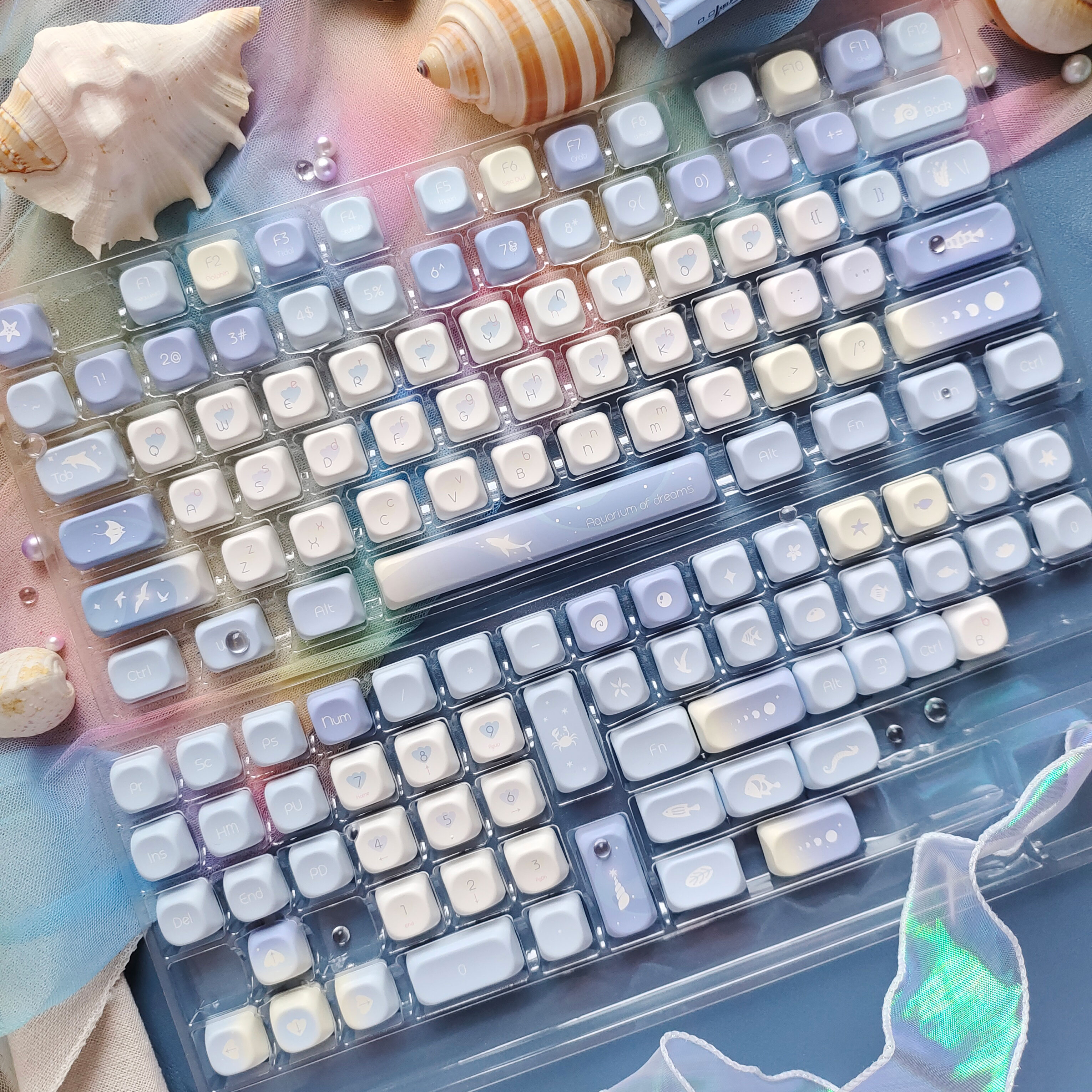 Five Sided Dye Sublimation Key - Keyboard Gaming Blue Switch review and price