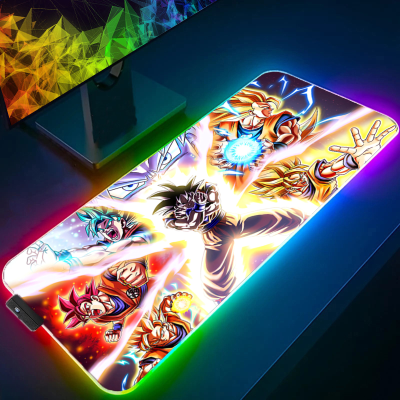 LED Mouse pad Dragon Ball Comp - Gaming Keyboard Brands review and price