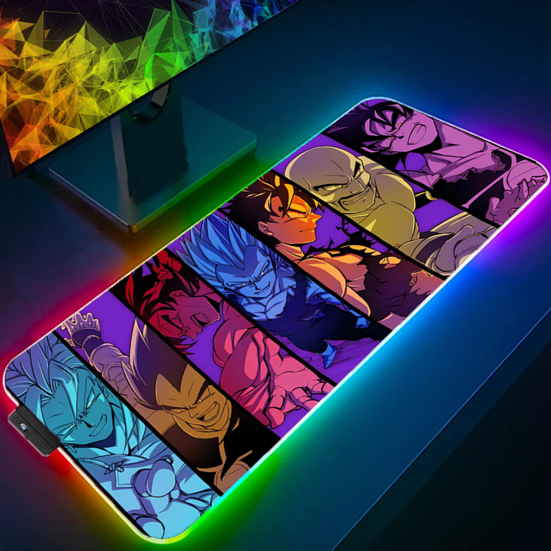 LED Mouse pad Dragon Ball Comp - Gaming Keyboard Brands review and price
