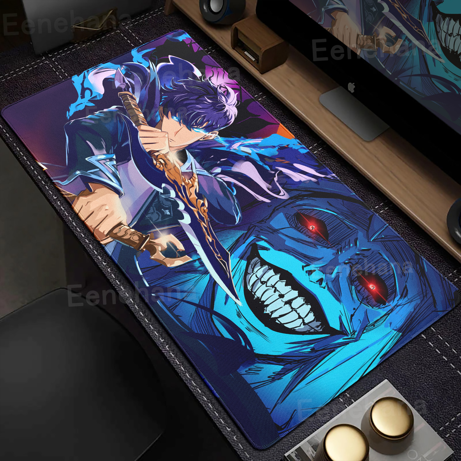 Anime Solo Leveling Mouse Pad  - Gaming Keyboard Corsair review and price