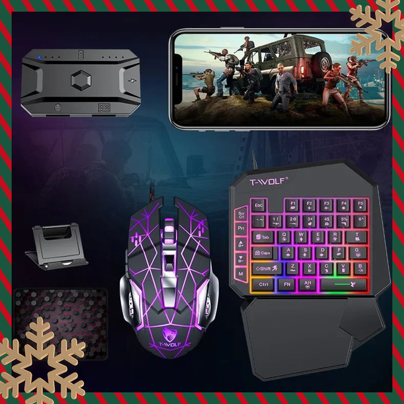Kit Mobilador Gamer Kit Gaming - Gaming Keyboard And Mouse Converter For Mobile review and price