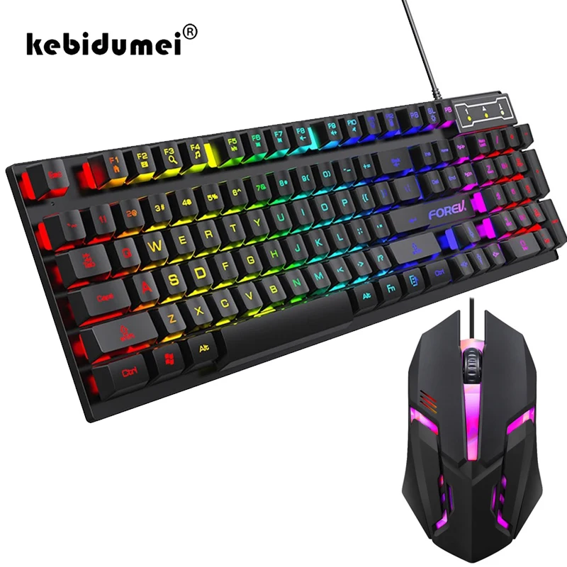104 key Backlit Mechanical Key - Keyboard Mouse Bundle Gaming review and price