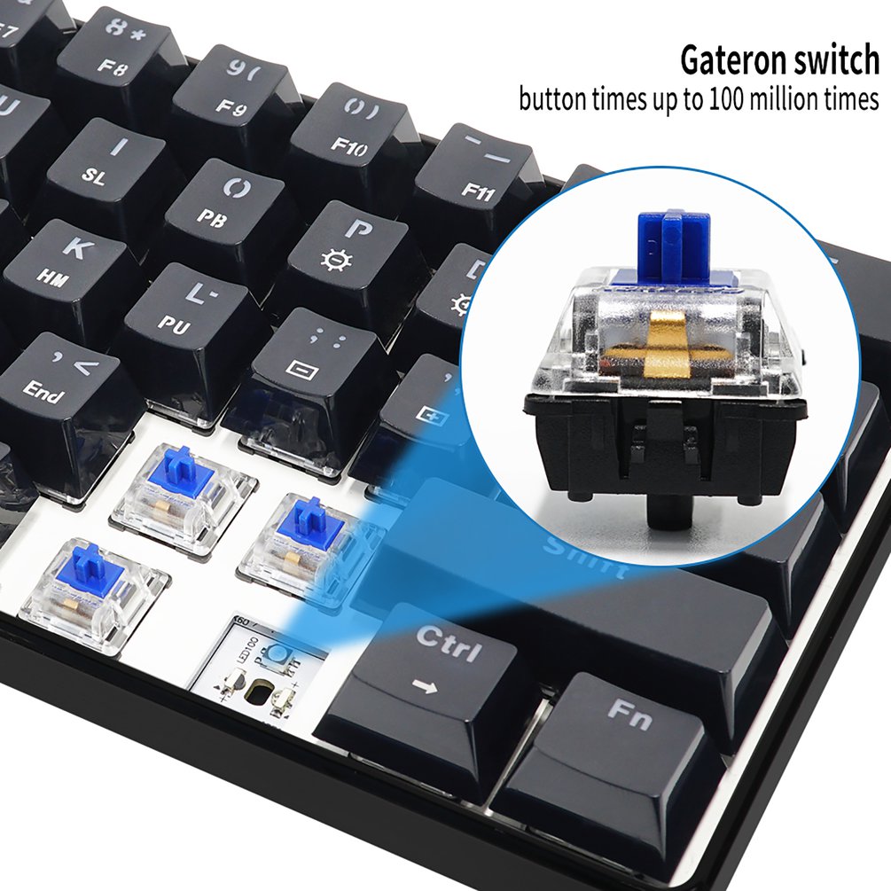 SKYLOONG GK61 Mini Portable 60 - Gaming Keyboard Brand review and price