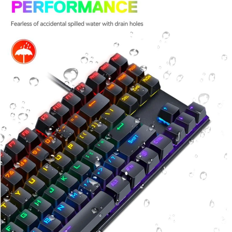 T-Wolf T18 Mechanical Gaming K - Keyboard Gaming Blue Switch review and price
